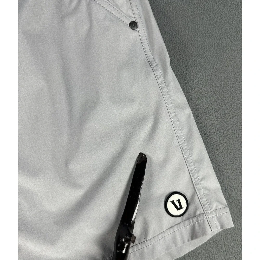 Vuori Short 2XL Grey Kore Compression Lined Performance Gym Training Lounge V302
